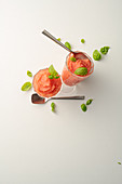 Tomato sorbet