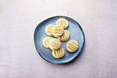 Schneeflocken (Swiss butter vanilla biscuits, sugar-free)