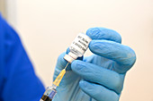 Covid-19 vaccine, conceptual image