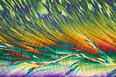 Industrial chemicals, polarised light micrograph