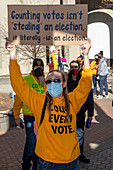 Count Every Vote rally, Detroit, USA