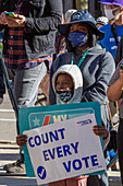 Count Every Vote rally, Detroit, USA