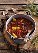 Beef and pork stew