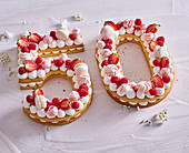 Kuchen zum 50. Geburtstag