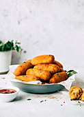 Chickpea croquettes