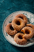 Gluten-free carrot donuts