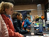 Children at a science fair