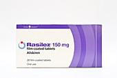 Pack of Aliskiren hypertension tablets
