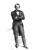 Victor Hugo, French Author, illustration