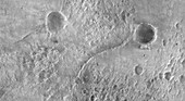 Perseverance rover on Mars, MRO image
