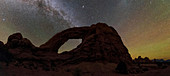 Milky Way over Arches National Park, Utah, USA