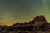 Night sky over Canyonlands National Park, USA