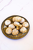 Kahk - small circular biscuit eaten across the arab world to celebrate eid al-fitr and easter