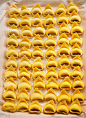 Fresh egg agnolotti (pasta pouches)