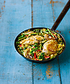 One Pot Chicken mit Quinoa