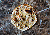 Indian bread with peppercorns