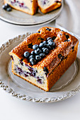 Blueberry tea cake