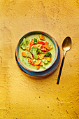 Indian green vegetable curry