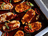 Marinate tempeh