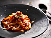 Penne alla vodka with tomatoes