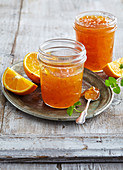 Orange marmelade with rum