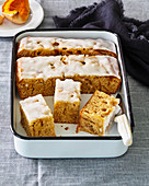 Pumpkin tray cake Pumpkin Cake