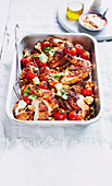 Paprika and cumin spiced roast chicken