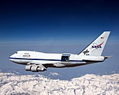 SOFIA airborne observatory in flight