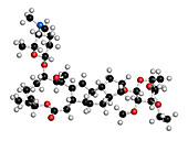 Spinetoram insecticide molecule, illustration