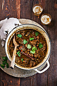 Classic curry goat from Trinidad