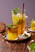 Indian passion fruit punch