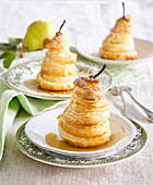 Pears in puff pastry