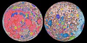 Geologic map of the Moon