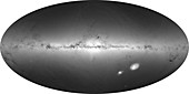 All sky map of the Milky Way, Gaia image