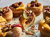 Muffin tin Cheeseburgers