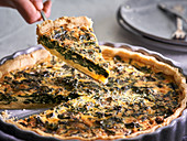 Spinach quiche