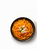 Spaghetti Pumpkin Noodles