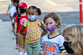 Schoolchildren during covid-19 pandemic
