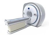 MRI scanner, illustration
