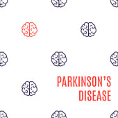 Parkinson's disease, conceptual illustration