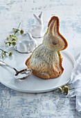 Poppy seed Easter hare (bunny)