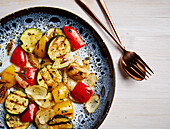 Grilled vegetables with marinade (sugar-free)