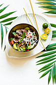 Hirschhüften-Salat 'Thai-Style'
