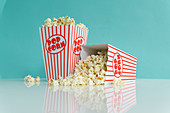 Studio shot of popcorn