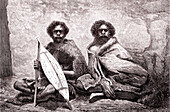 Australian aborigines, 19th Century illustration