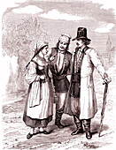 People of Ukraine, 19th century illustration
