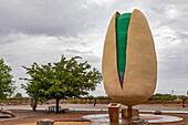 Pistachio sculpture, New Mexico, USA
