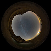 Winter Milky Way, 360-degree view