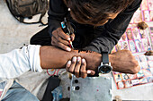 Street tatto, India