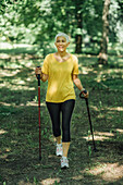 Senior woman walking